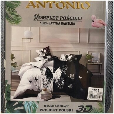 ANTONIO 3D patalynės komplektas 160x200, 3 dalių