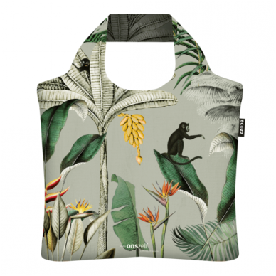 Ecozz krepšys "Tropical Leaves" design by Studio Onszelf