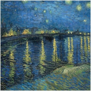 Ecozz krepšys "Starry Night Over The Rhone" - Vincent van Gogh 1